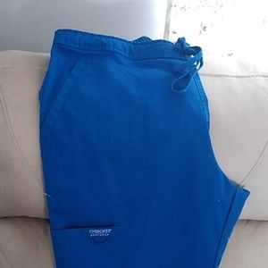 Cherokee silky stretch material scrub pants